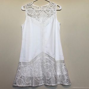 White Boho Sundress